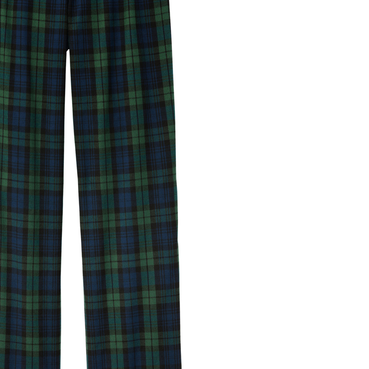 Forest Green/ Team Navy Black Watch Plaid - DT1800 - BACK
